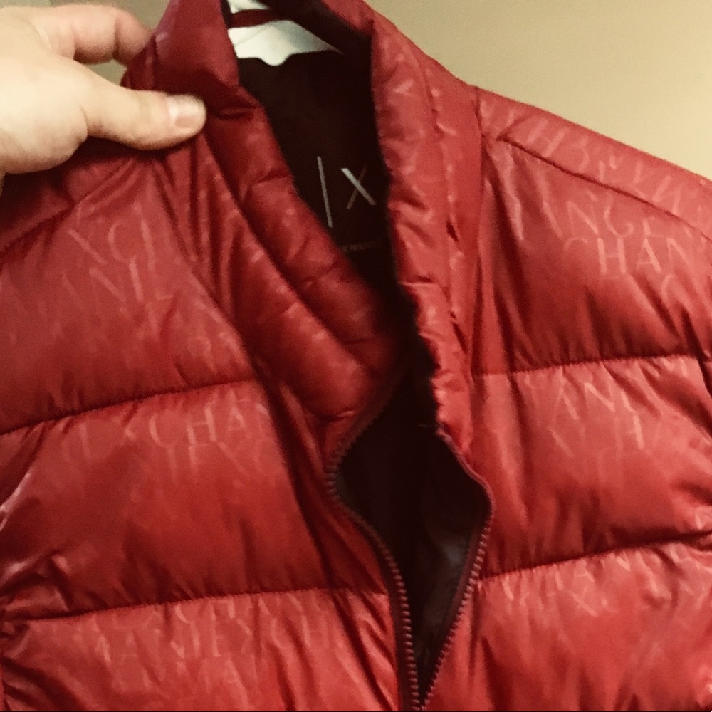 Men’s Armani exchange Crimson vest